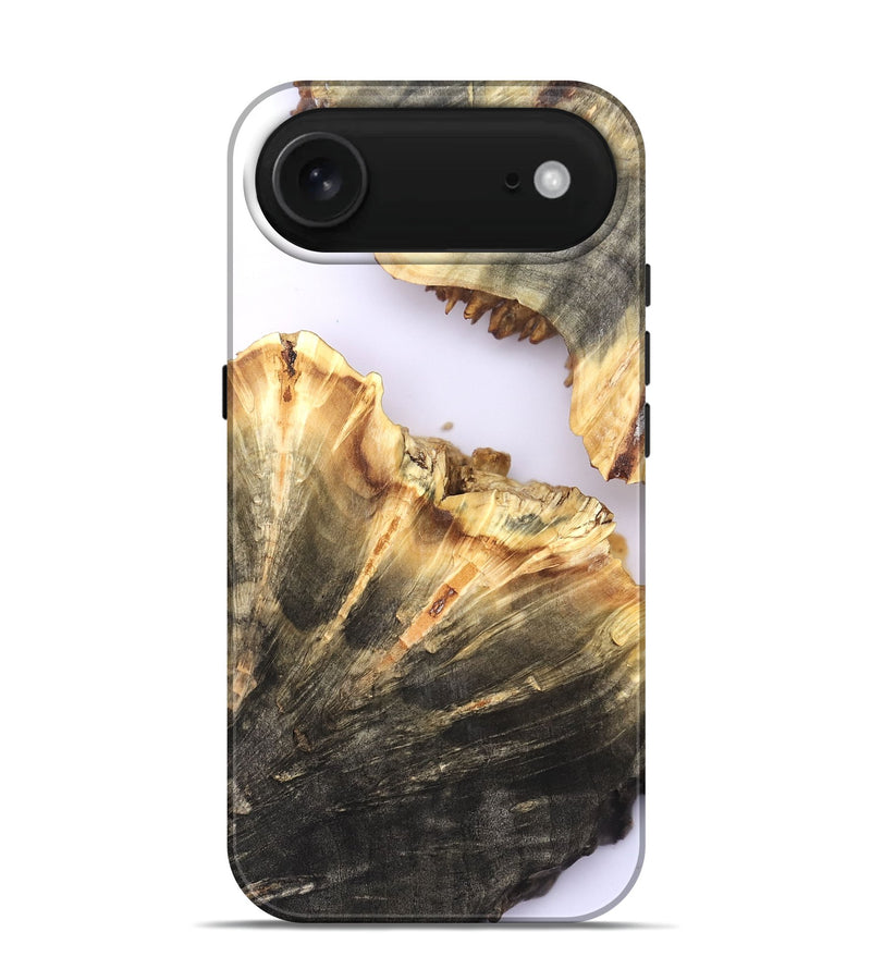 iPhone 17 Air Wood Live Edge Phone Case - Dena (Clear, 820894)