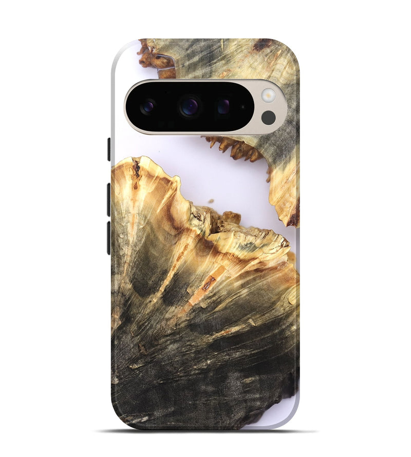 Pixel 10 Wood Live Edge Phone Case - Dena (Clear, 820894)