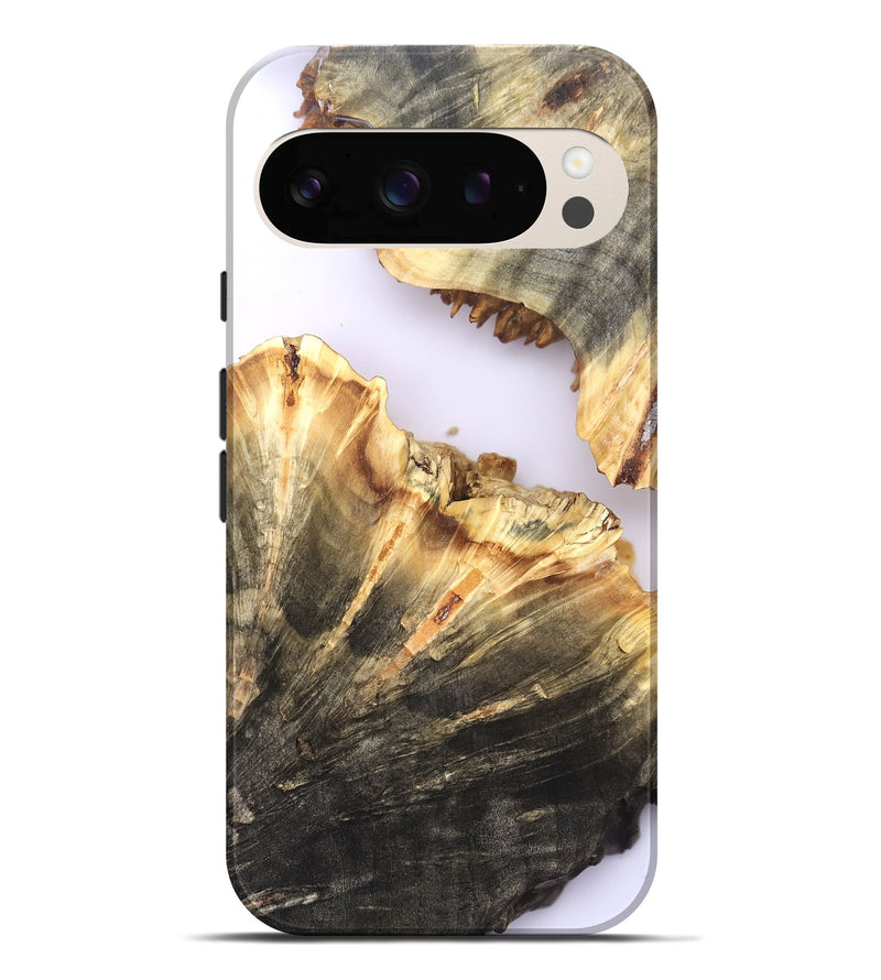 Pixel 10 Pro XL Wood Live Edge Phone Case - Dena (Clear, 820894)