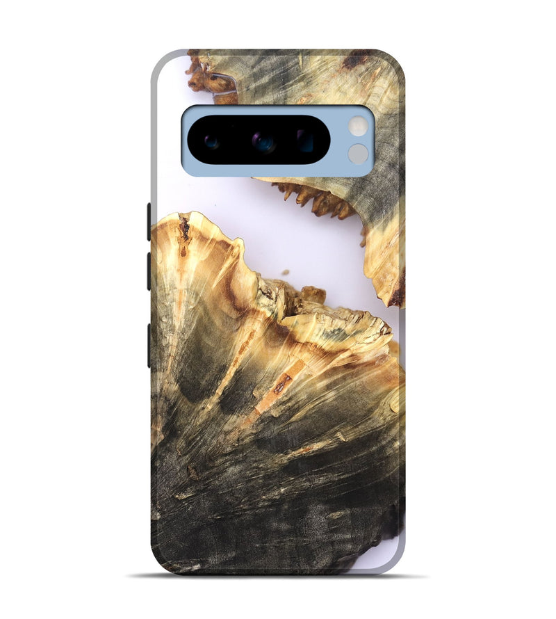 Pixel 8 Pro Wood Live Edge Phone Case - Dena (Clear, 820894)