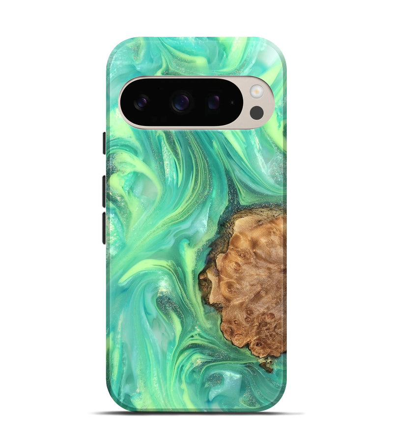 Pixel 10 Wood Live Edge Phone Case - Dorotha (Neon, 820897)