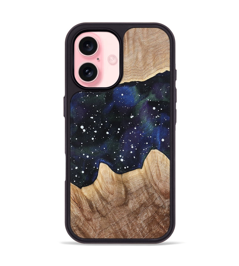 iPhone 16 Wood Phone Case - Katia (Cosmos, 820899)