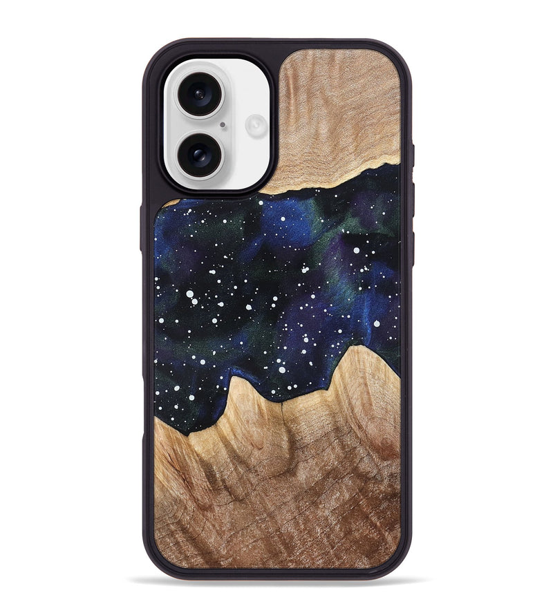 iPhone 16 Plus Wood Phone Case - Katia (Cosmos, 820899)