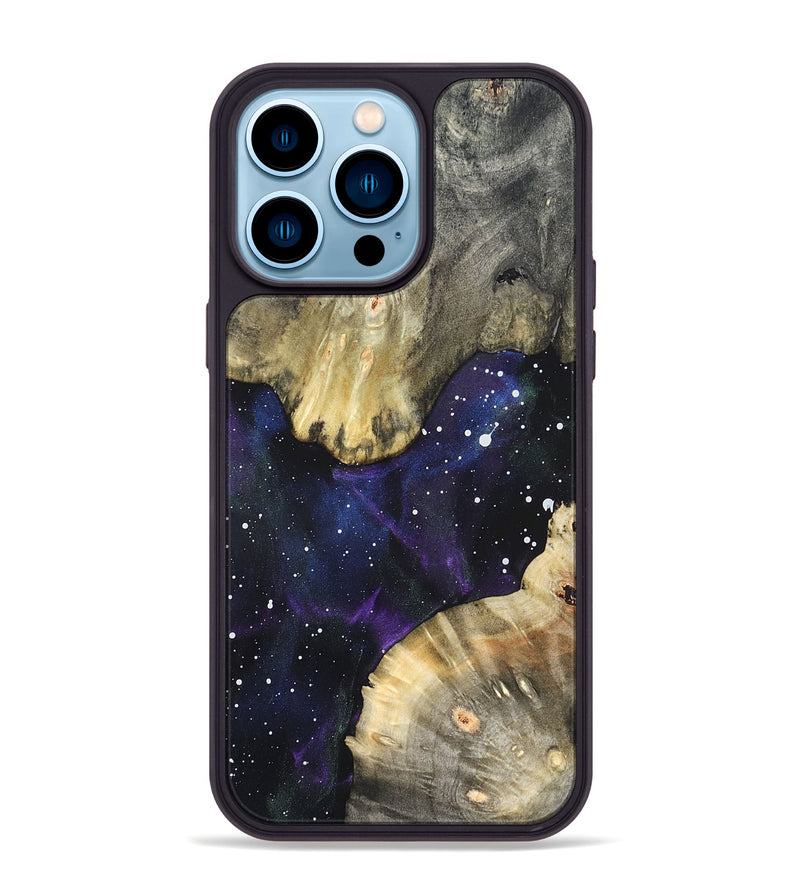 iPhone 14 Pro Max Wood Phone Case - Demond (Cosmos, 820902)