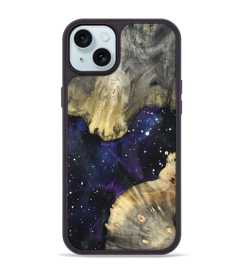 iPhone 15 Plus Wood Phone Case - Demond (Cosmos, 820902)