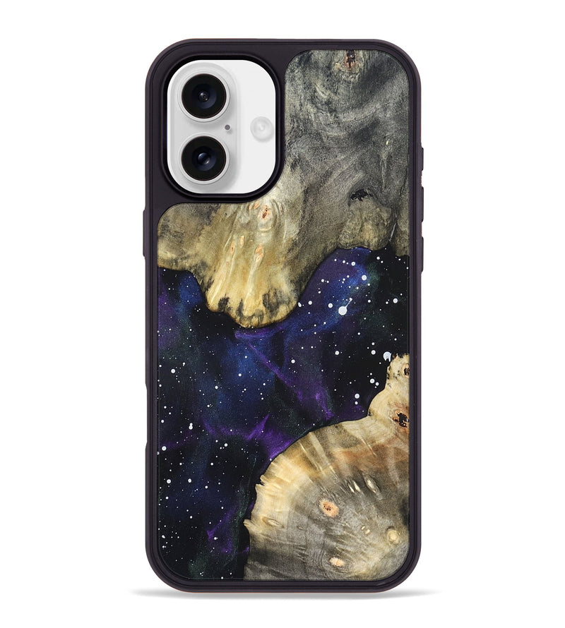 iPhone 16 Plus Wood Phone Case - Demond (Cosmos, 820902)