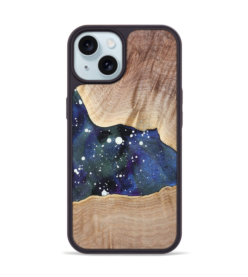 iPhone 15 Wood Phone Case - Hector (Cosmos, 820904)