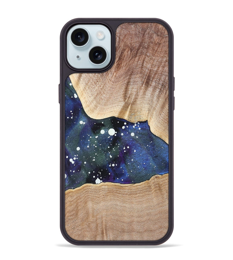 iPhone 15 Plus Wood Phone Case - Hector (Cosmos, 820904)