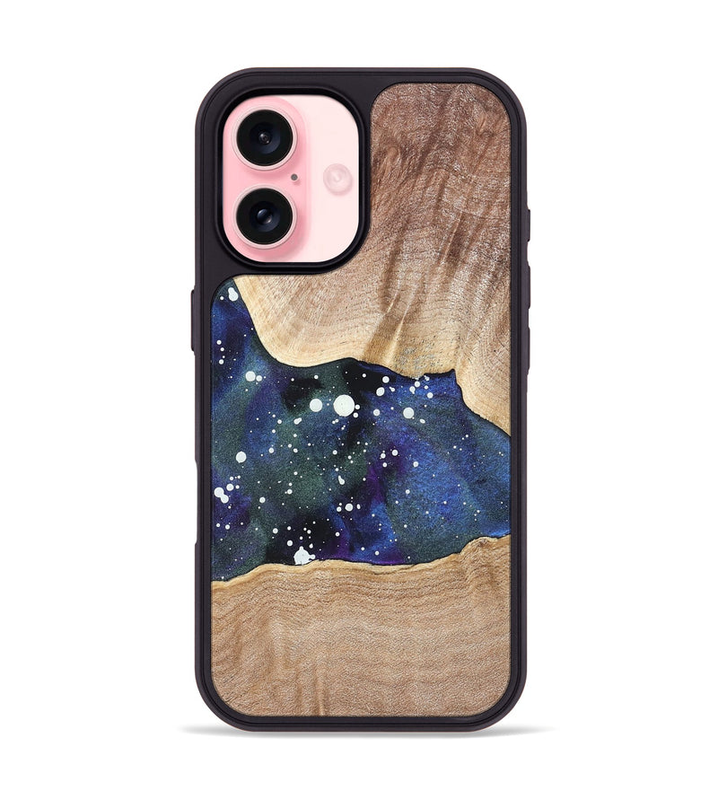 iPhone 16 Wood Phone Case - Hector (Cosmos, 820904)