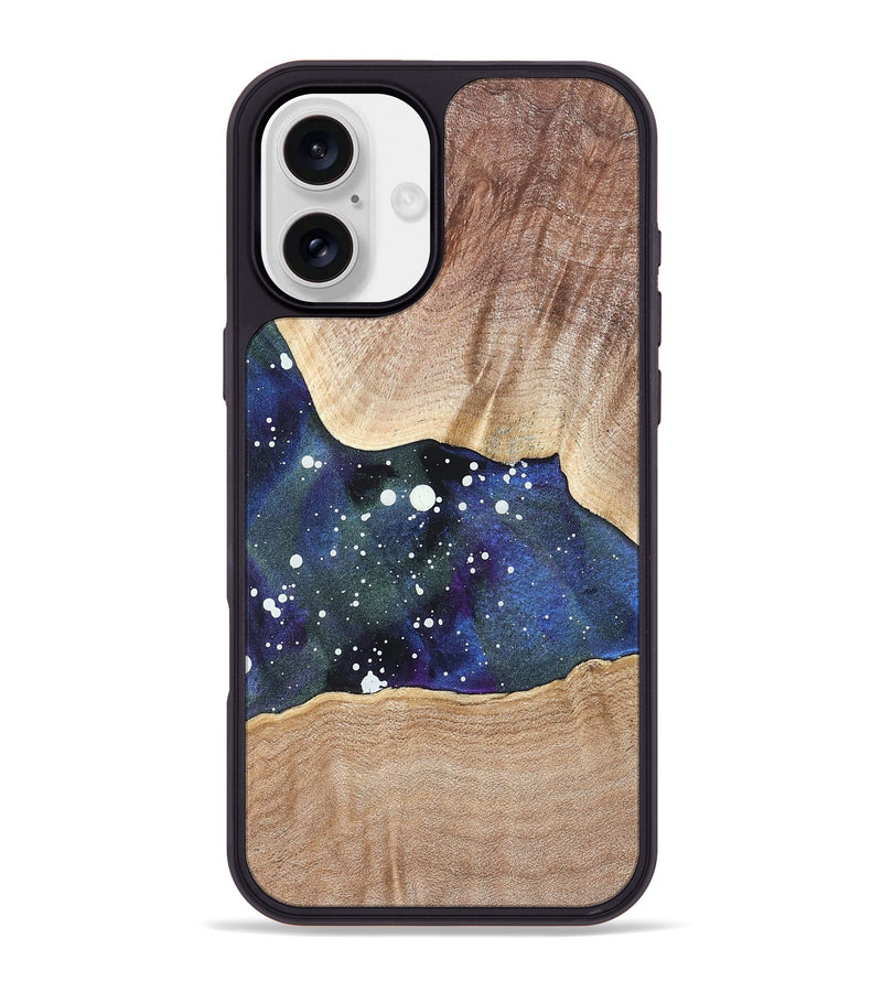 iPhone 16 Plus Wood Phone Case - Hector (Cosmos, 820904)