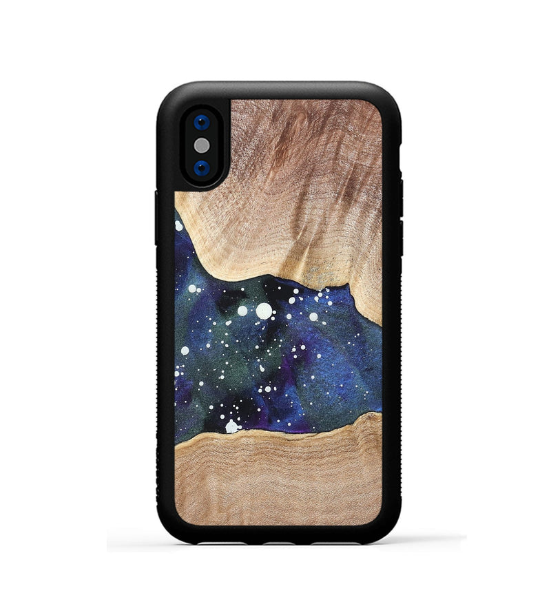 iPhone Xs Wood Phone Case - Hector (Cosmos, 820904)