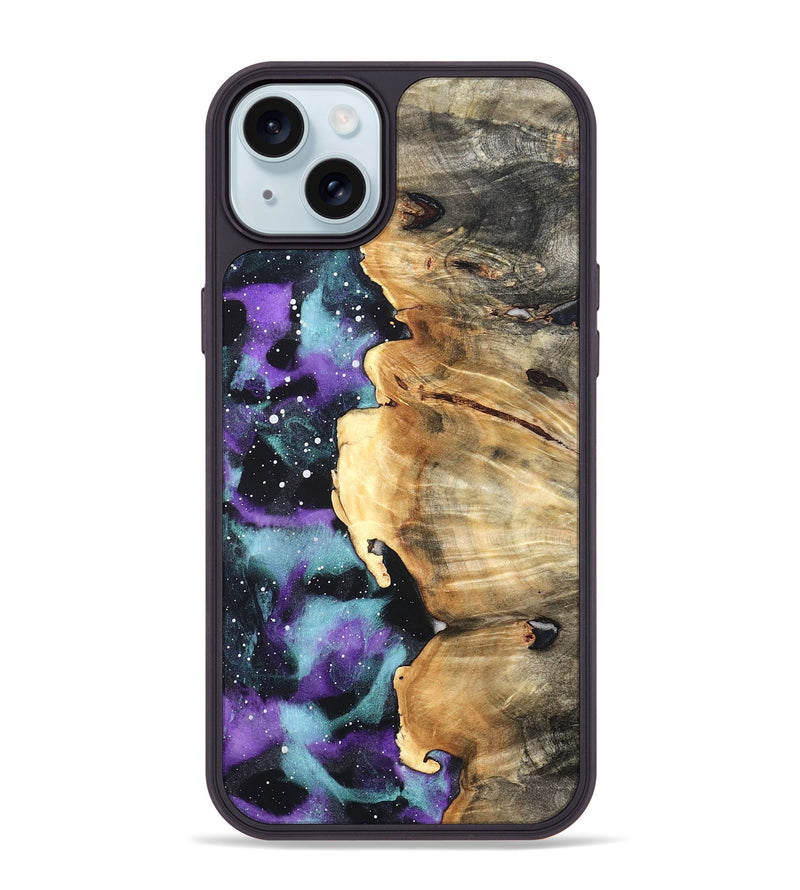 iPhone 15 Plus Wood Phone Case - Noelia (Cosmos, 820905)