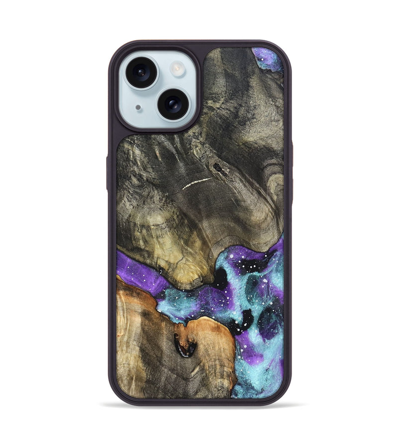 iPhone 15 Wood Phone Case - Elinor (Cosmos, 820906)