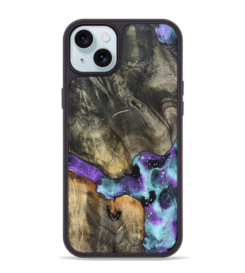 iPhone 15 Plus Wood Phone Case - Elinor (Cosmos, 820906)