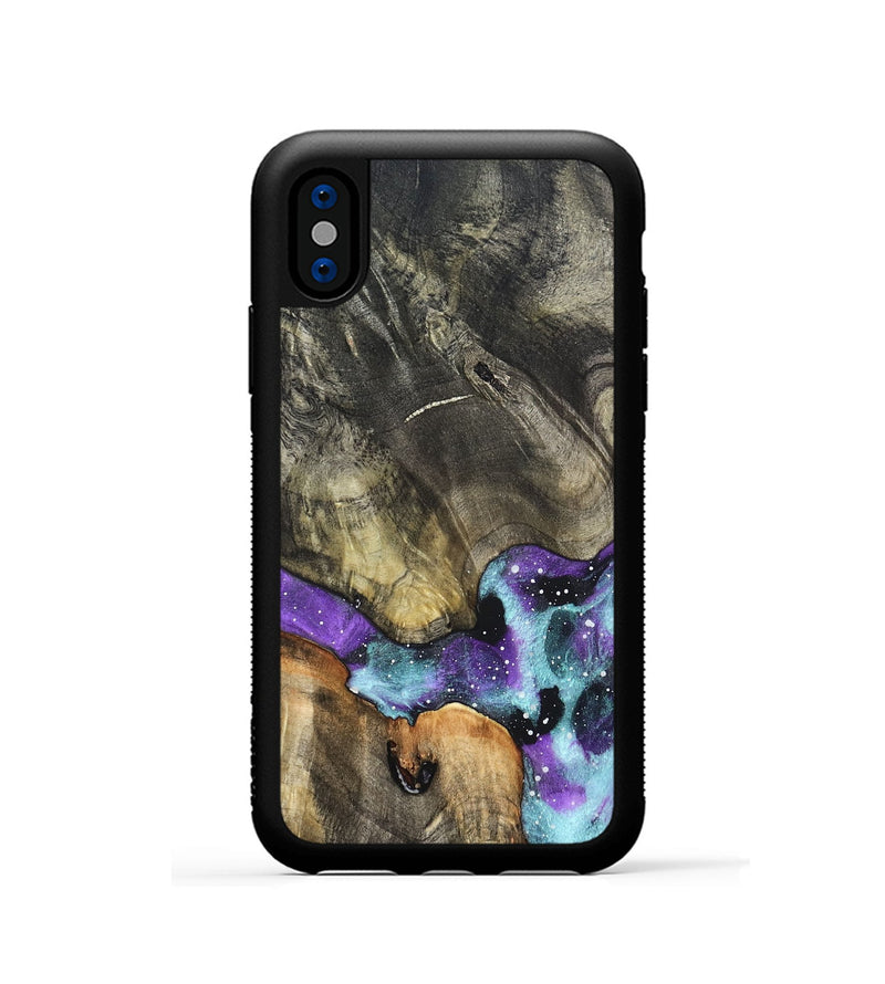 iPhone Xs Wood Phone Case - Elinor (Cosmos, 820906)