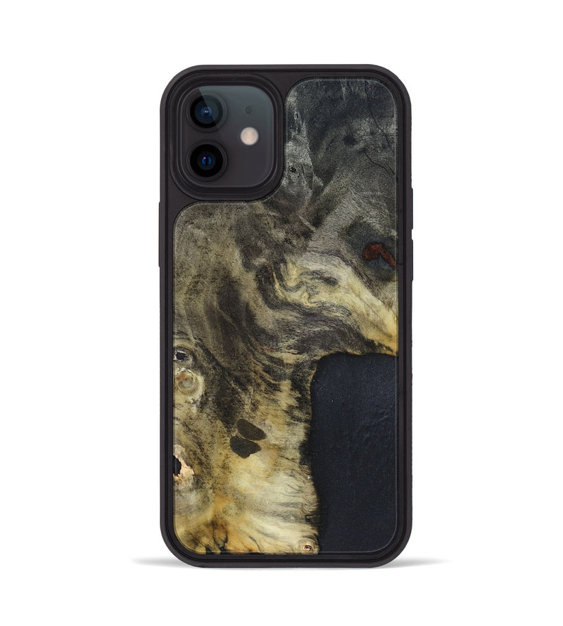 iPhone 12 Wood Phone Case - Kiera (Wood Burl, 820923)