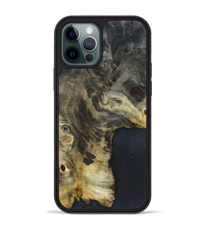iPhone 12 Pro Max Wood Phone Case - Kiera (Wood Burl, 820923)