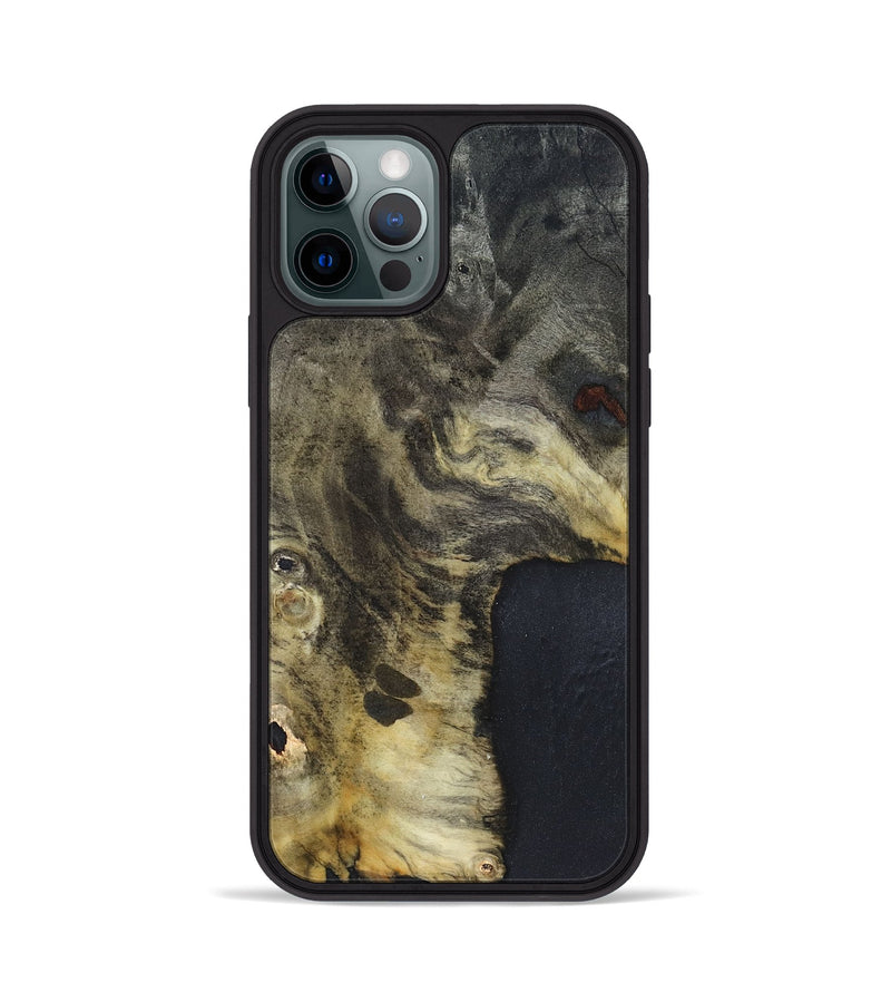 iPhone 12 Pro Wood Phone Case - Kiera (Wood Burl, 820923)
