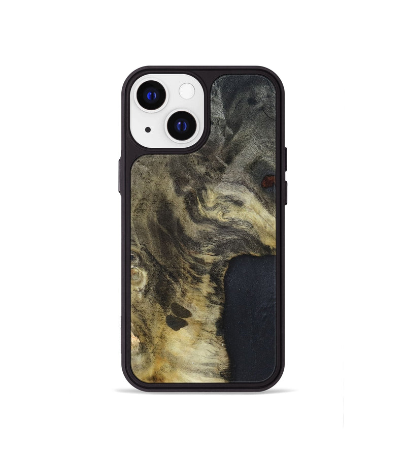 iPhone 13 mini Wood Phone Case - Kiera (Wood Burl, 820923)