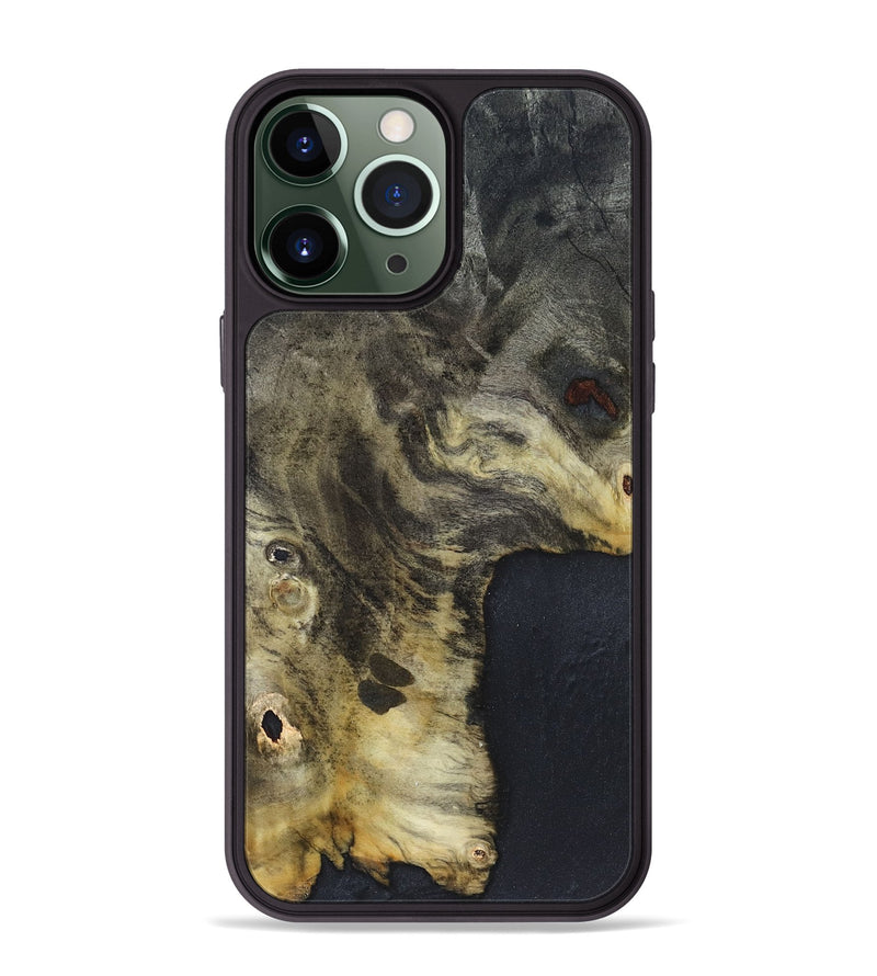 iPhone 13 Pro Max Wood Phone Case - Kiera (Wood Burl, 820923)