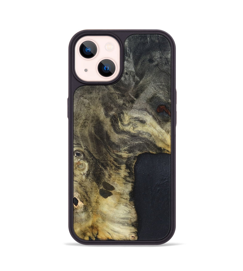 iPhone 14 Wood Phone Case - Kiera (Wood Burl, 820923)