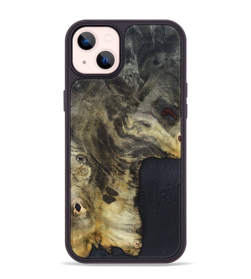 iPhone 14 Plus Wood Phone Case - Kiera (Wood Burl, 820923)