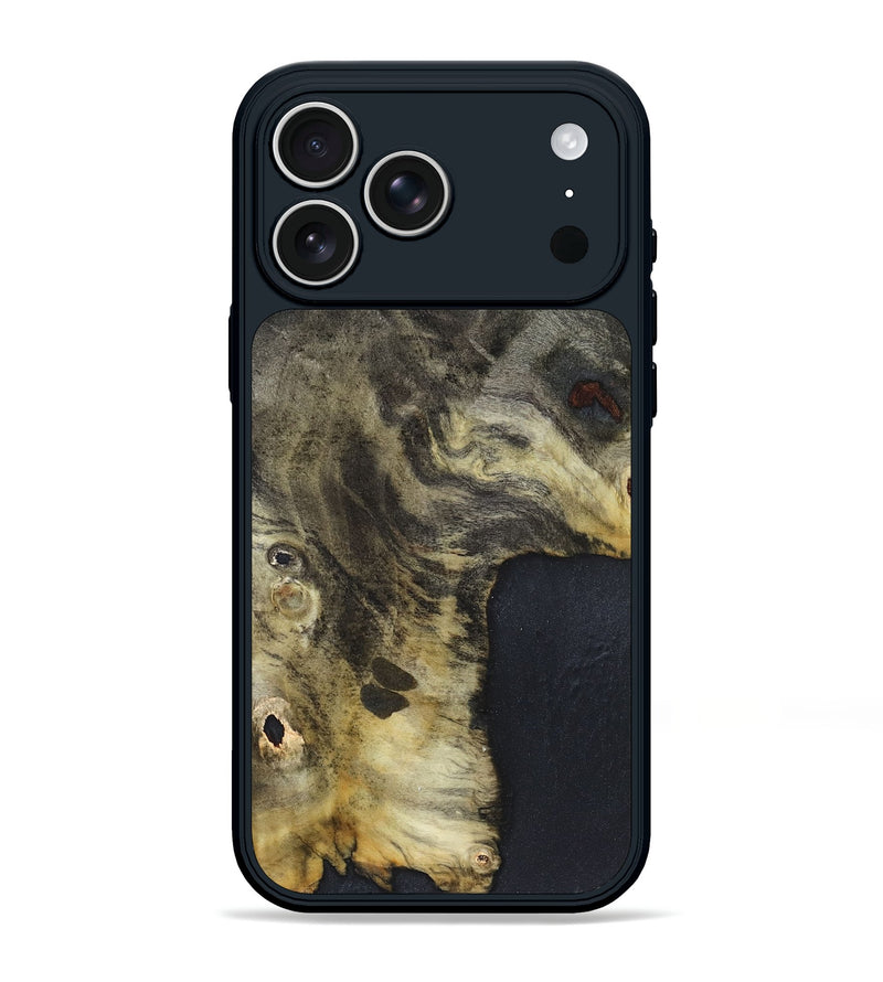 iPhone 17 Pro Max Wood Phone Case - Kiera (Wood Burl, 820923)