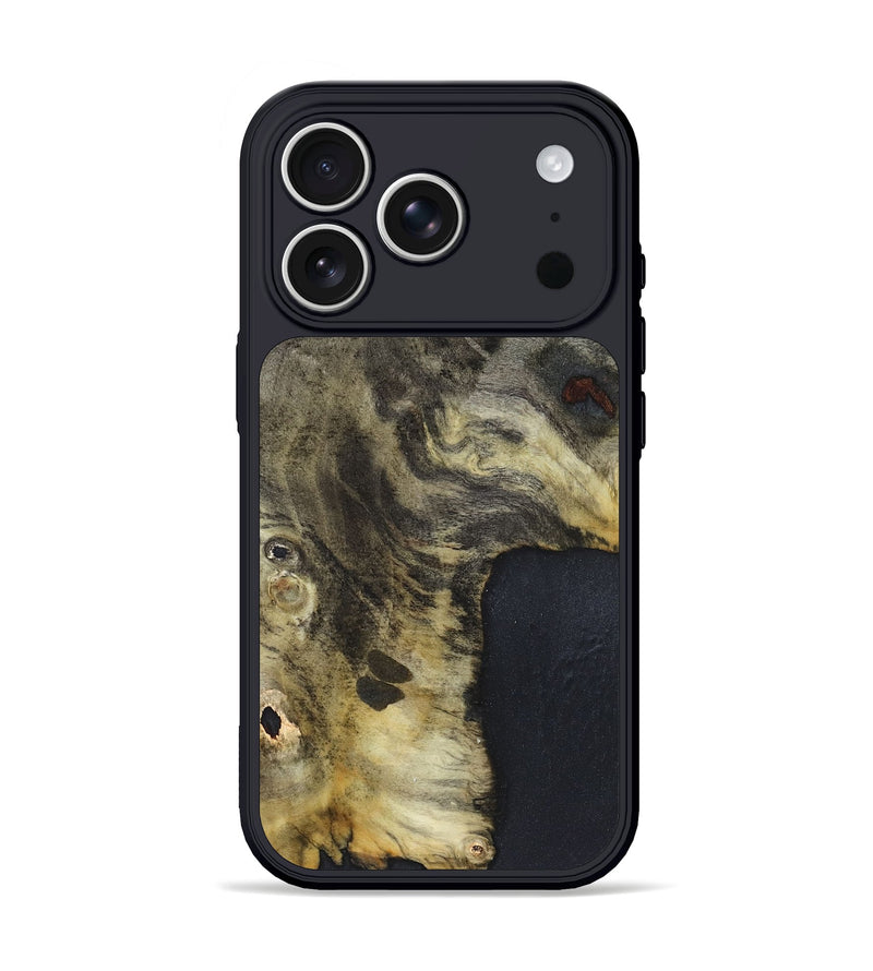 iPhone 17 Pro Wood Phone Case - Kiera (Wood Burl, 820923)