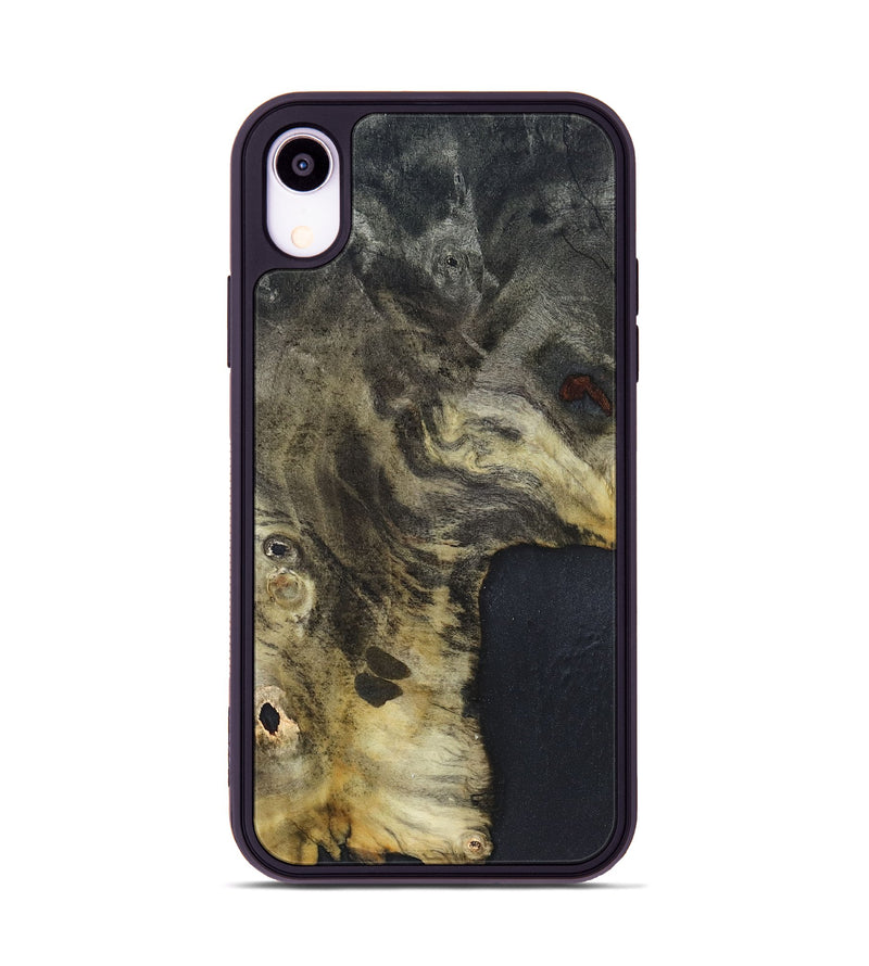 iPhone Xr Wood Phone Case - Kiera (Wood Burl, 820923)