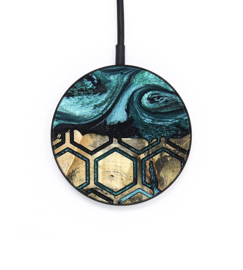 Circle Wood Wireless Charger - Maximus (Pattern, 820928)
