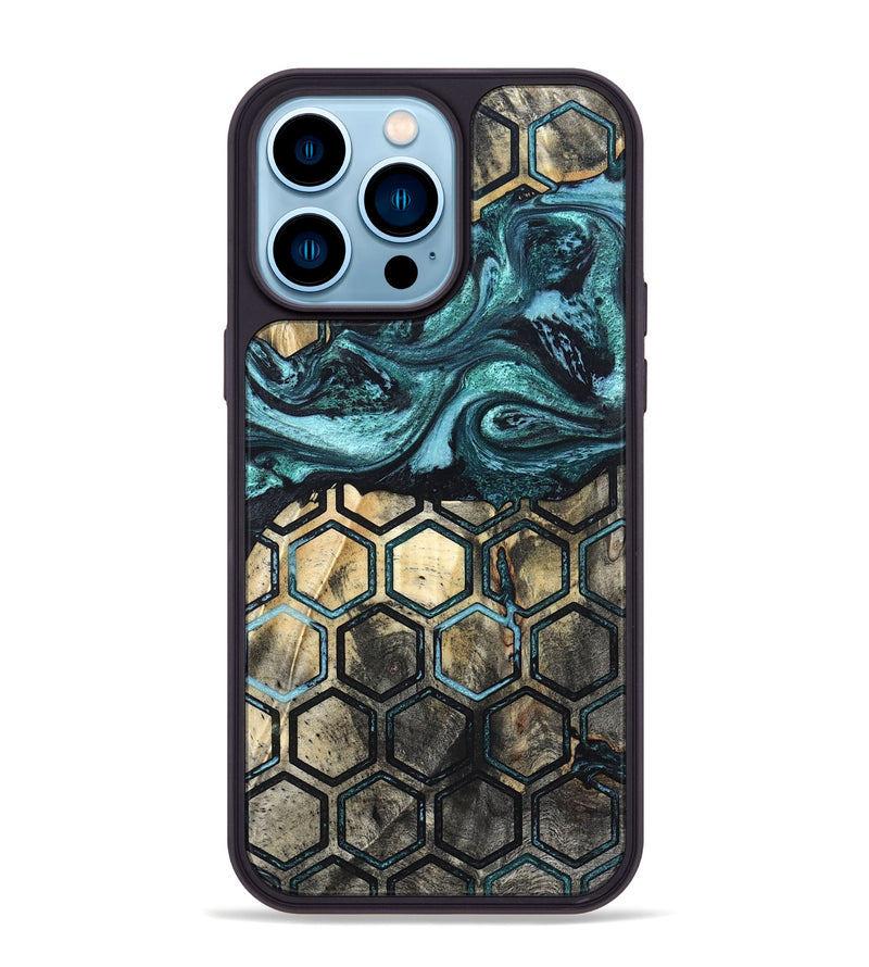 iPhone 14 Pro Max Wood Phone Case - Maximus (Pattern, 820928)