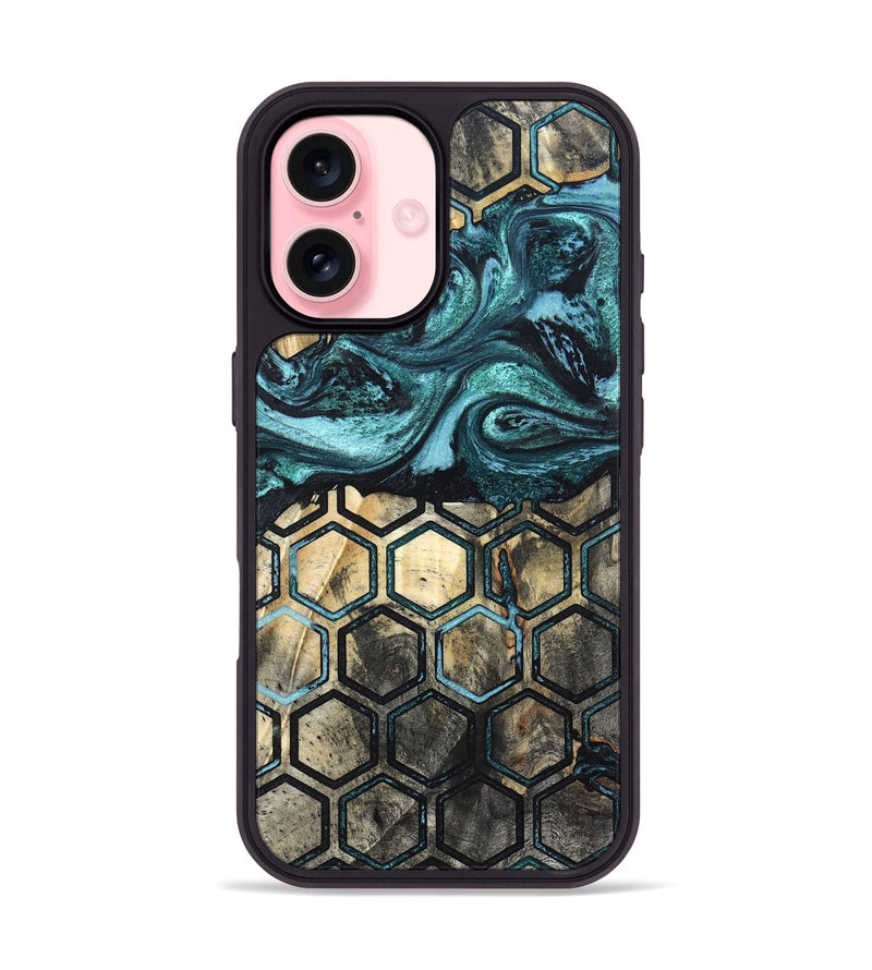 iPhone 16 Wood Phone Case - Maximus (Pattern, 820928)