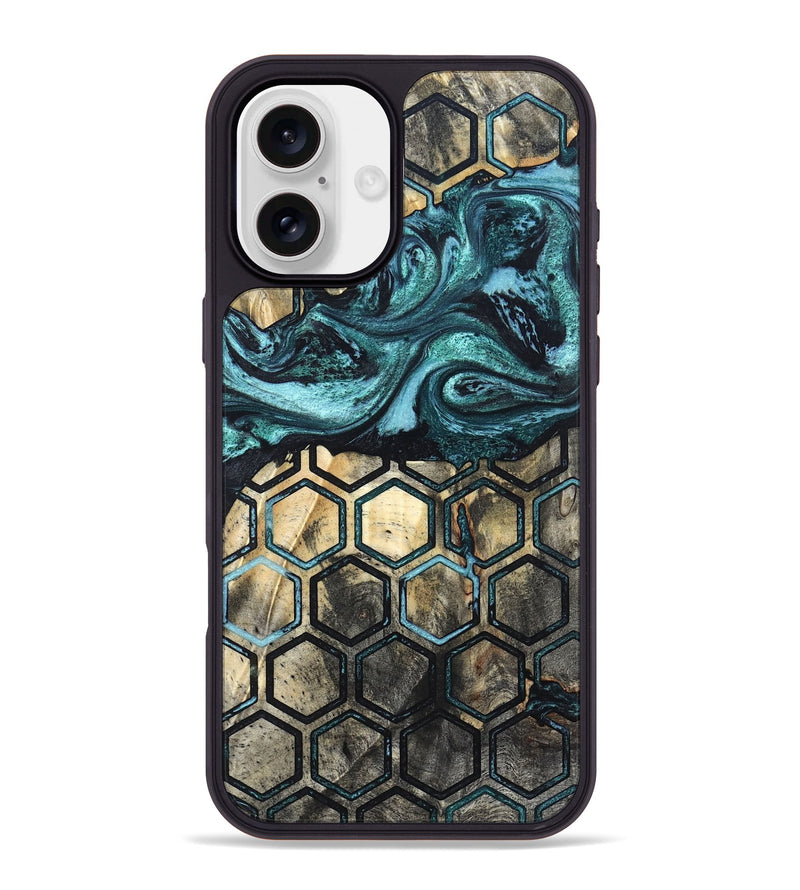 iPhone 16 Plus Wood Phone Case - Maximus (Pattern, 820928)