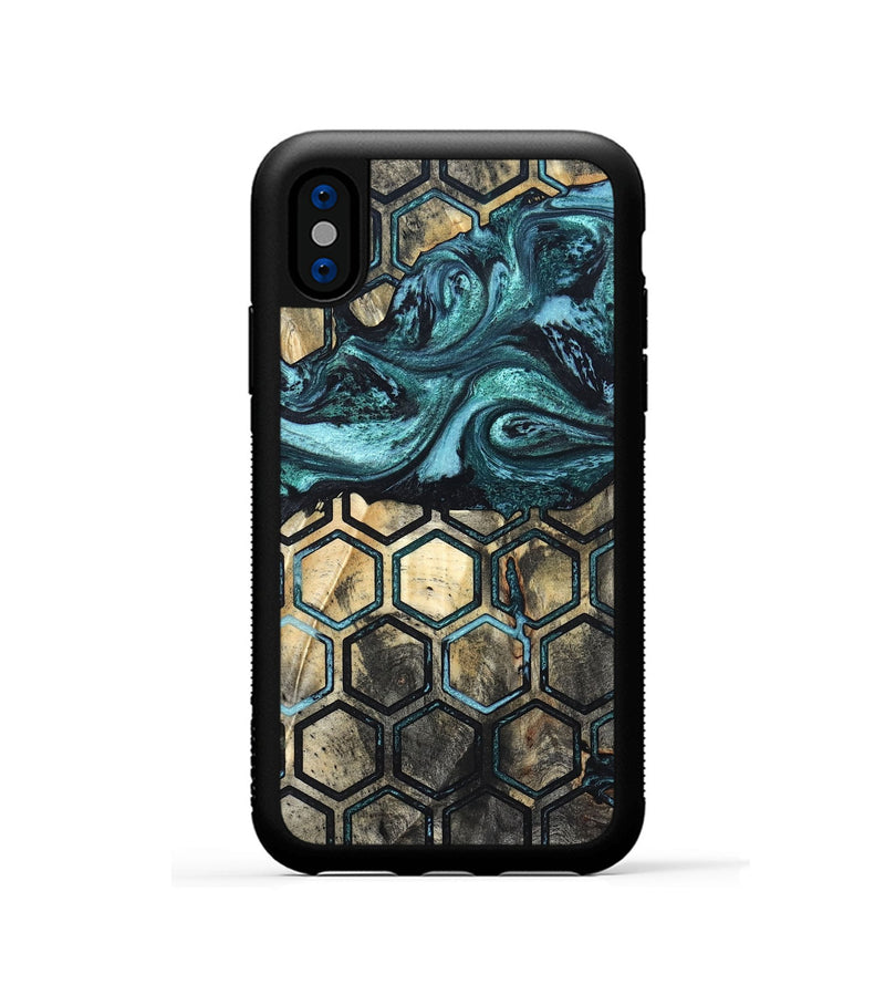 iPhone Xs Wood Phone Case - Maximus (Pattern, 820928)
