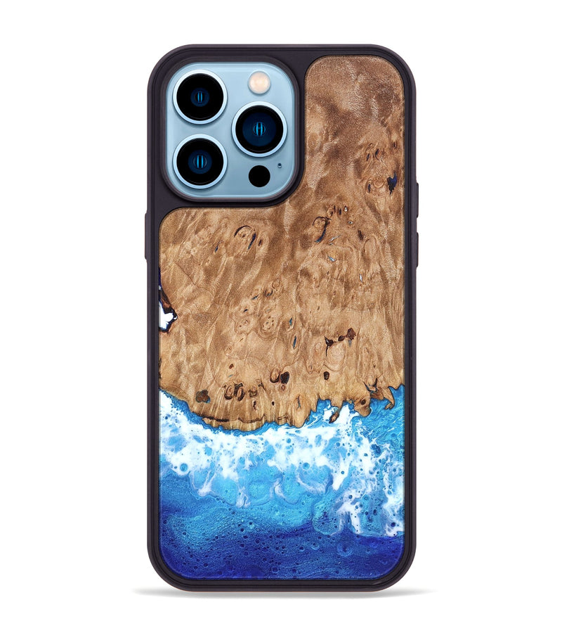 iPhone 14 Pro Max Wood Phone Case - Marisol (Coastal, 820941)