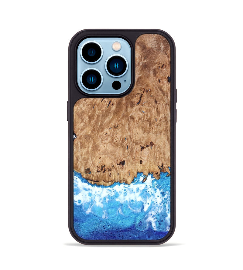 iPhone 14 Pro Wood Phone Case - Marisol (Coastal, 820941)