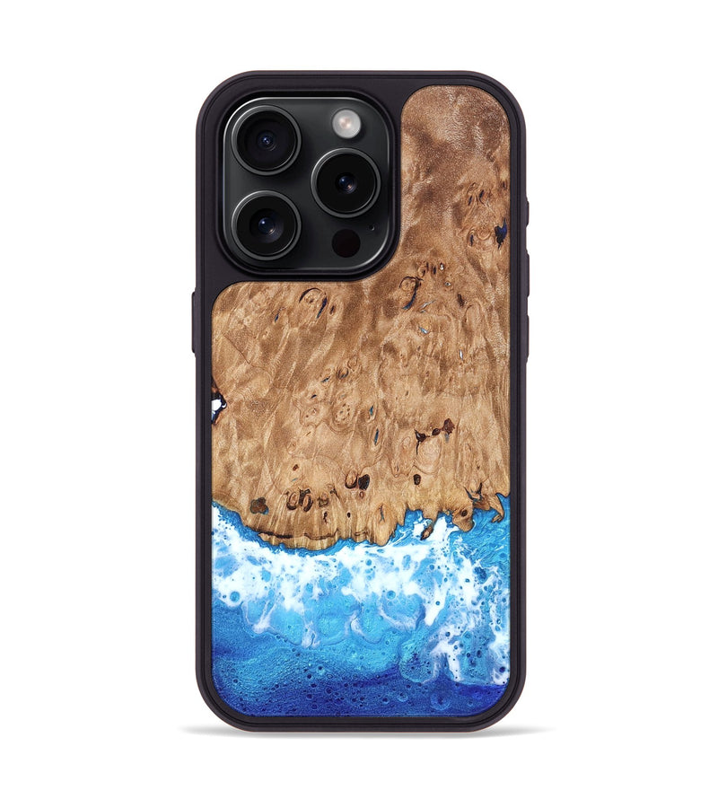 iPhone 15 Pro Wood Phone Case - Marisol (Coastal, 820941)