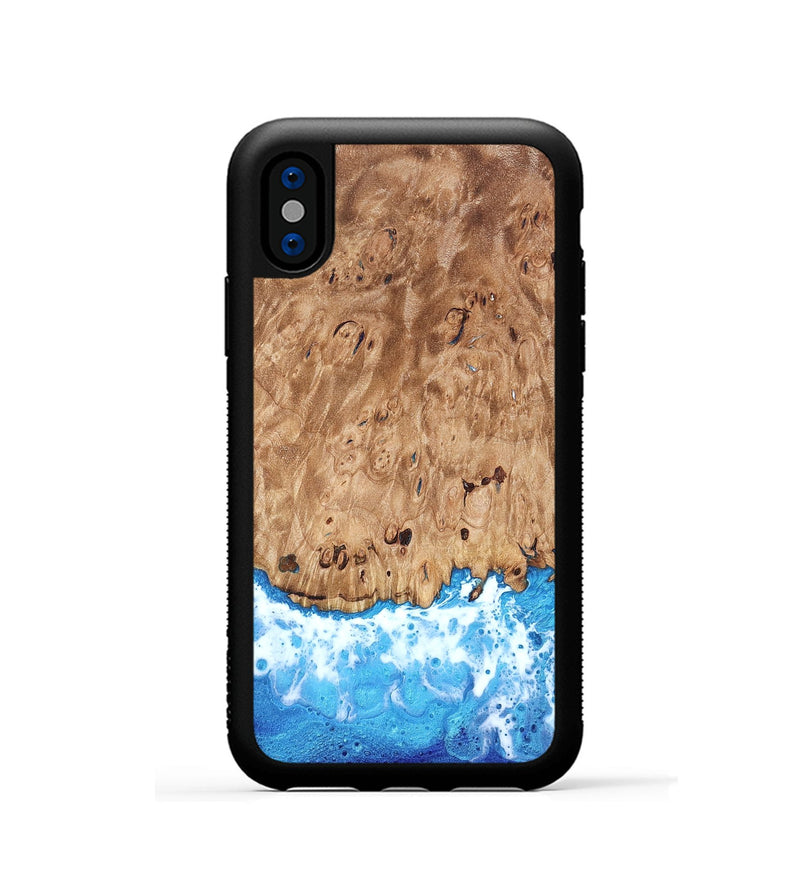 iPhone Xs Wood Phone Case - Marisol (Coastal, 820941)