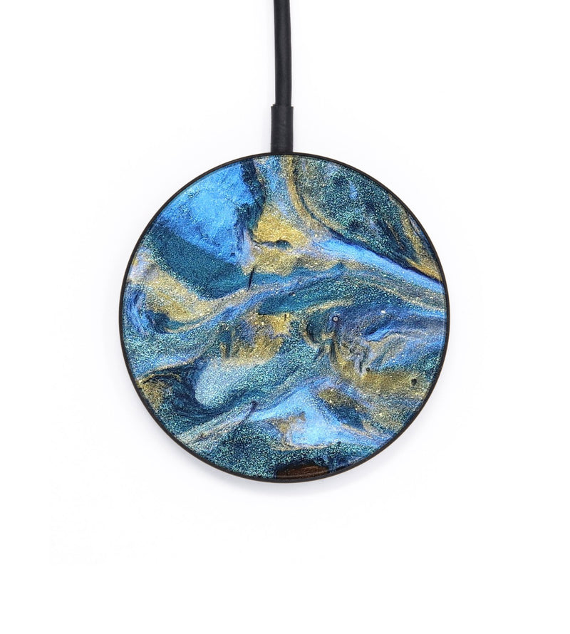 Circle Wood Wireless Charger - Dottie (Pattern, 820947)