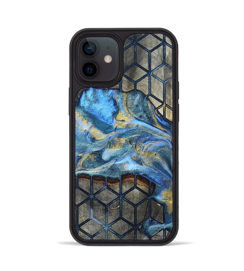 iPhone 12 Wood Phone Case - Dottie (Pattern, 820947)
