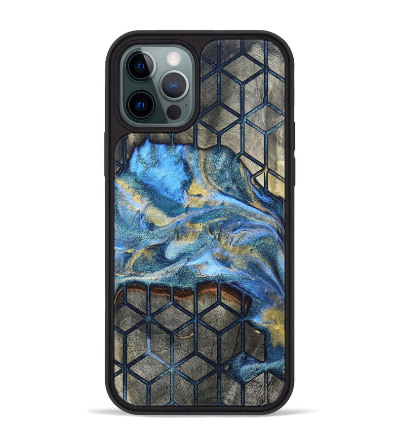iPhone 12 Pro Max Wood Phone Case - Dottie (Pattern, 820947)
