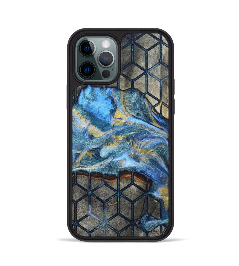 iPhone 12 Pro Wood Phone Case - Dottie (Pattern, 820947)