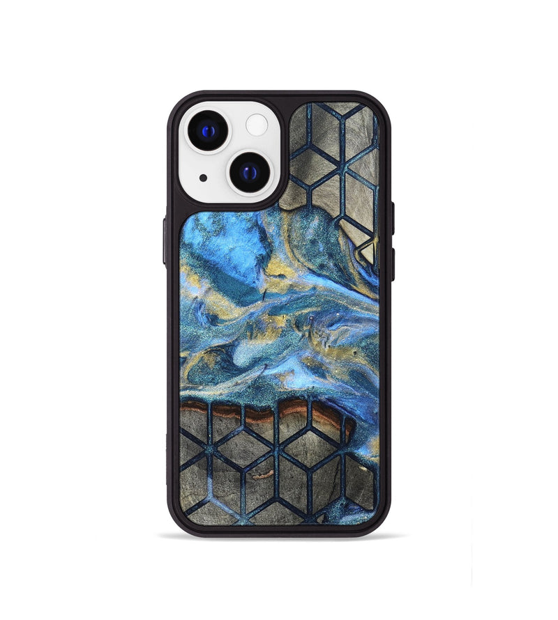 iPhone 13 mini Wood Phone Case - Dottie (Pattern, 820947)
