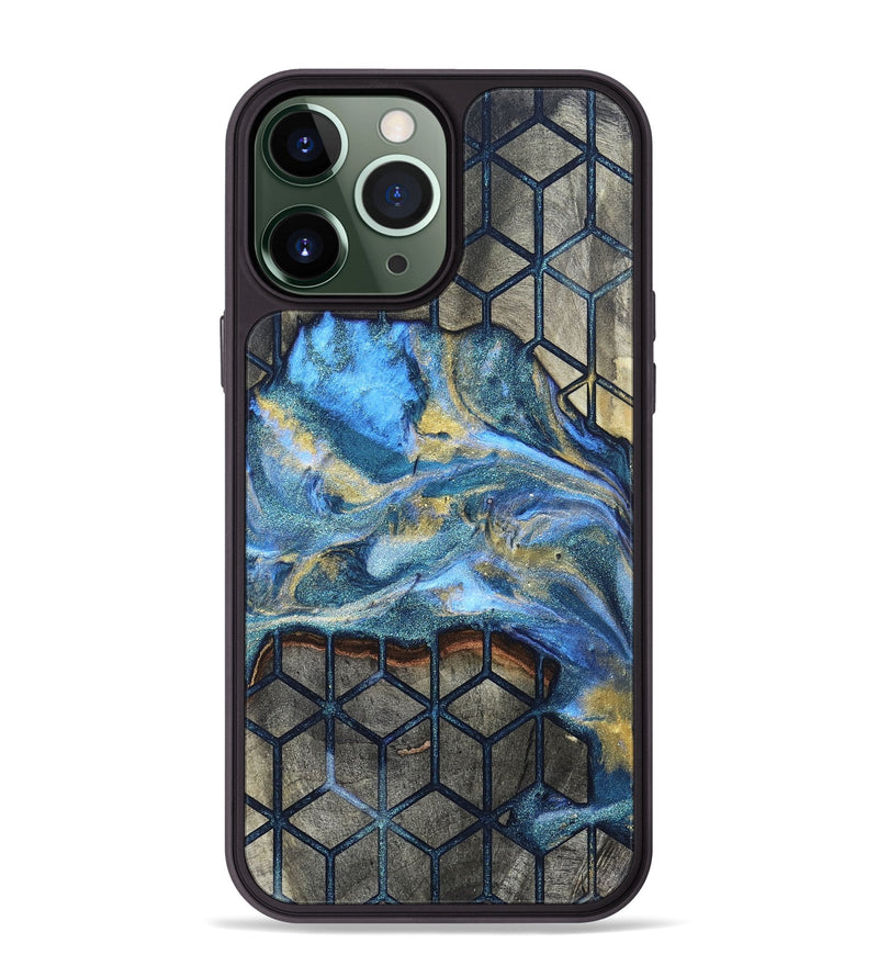 iPhone 13 Pro Max Wood Phone Case - Dottie (Pattern, 820947)