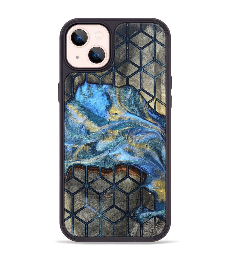 iPhone 14 Plus Wood Phone Case - Dottie (Pattern, 820947)