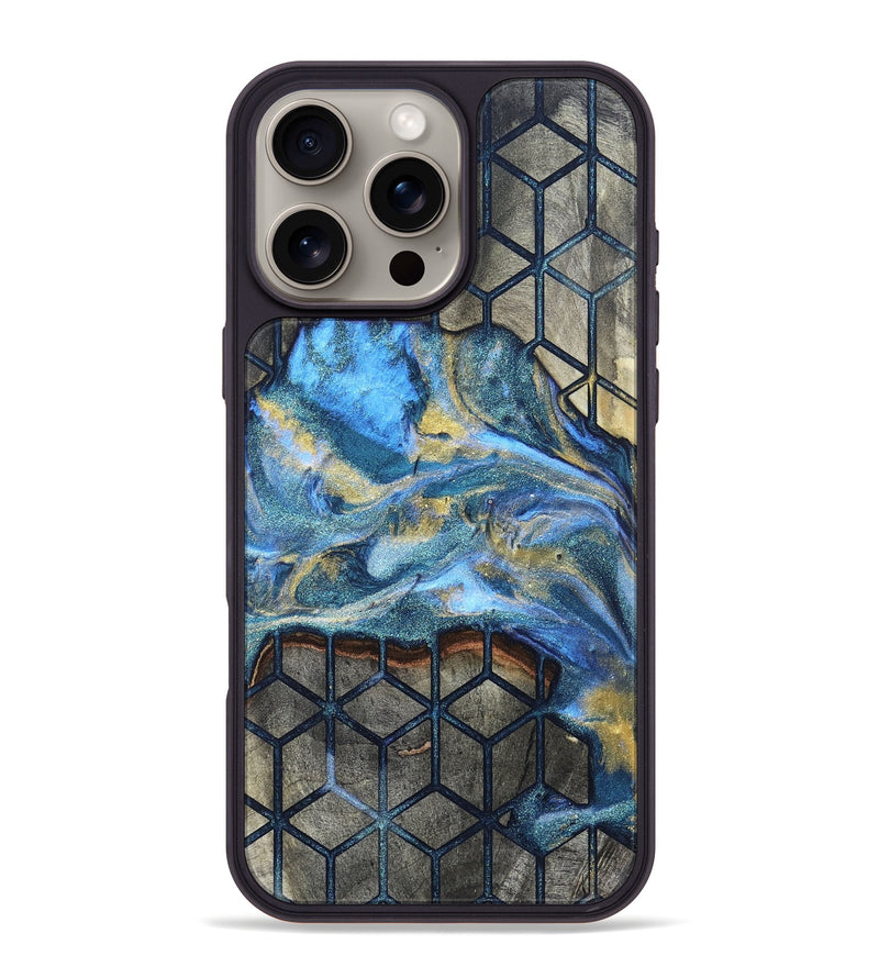iPhone 16 Pro Max Wood Phone Case - Dottie (Pattern, 820947)
