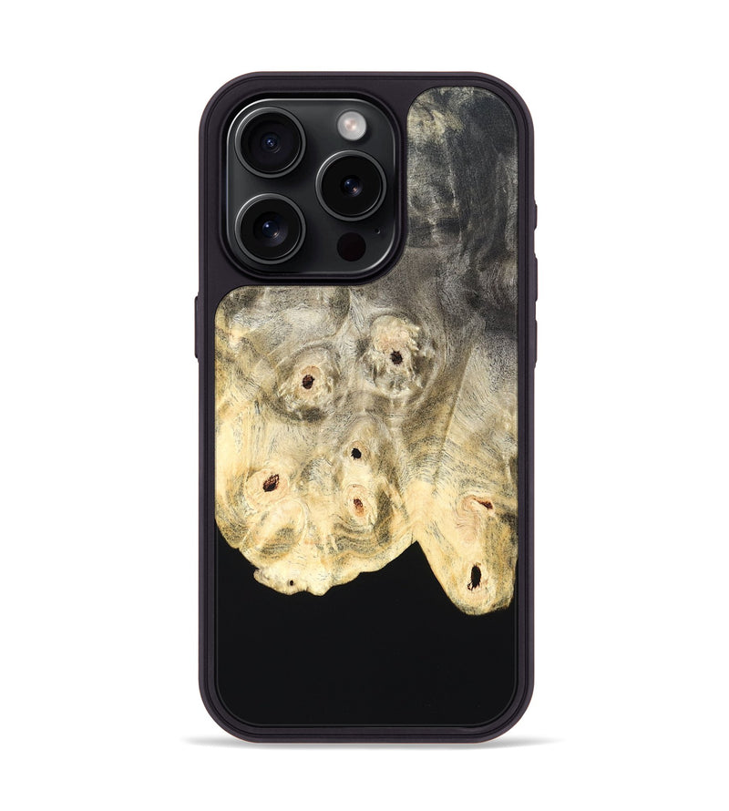iPhone 15 Pro Wood Phone Case - Blair (Wood Burl, 820948)