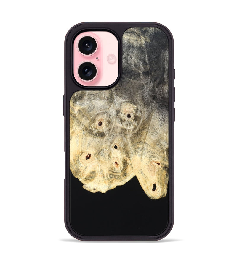 iPhone 16 Wood Phone Case - Blair (Wood Burl, 820948)