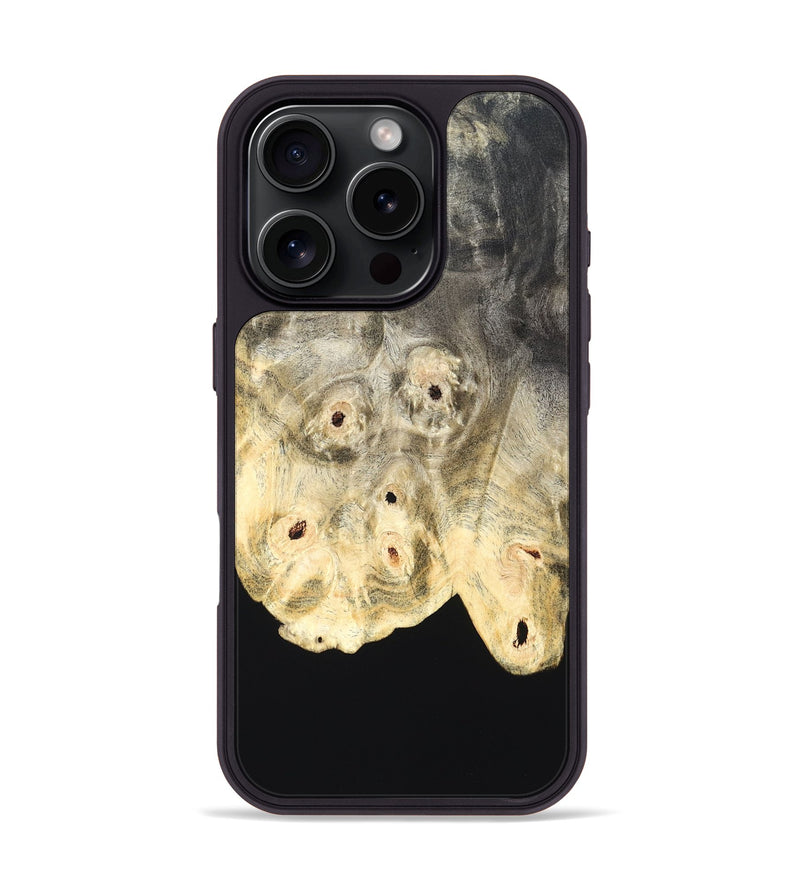 iPhone 16 Pro Wood Phone Case - Blair (Wood Burl, 820948)