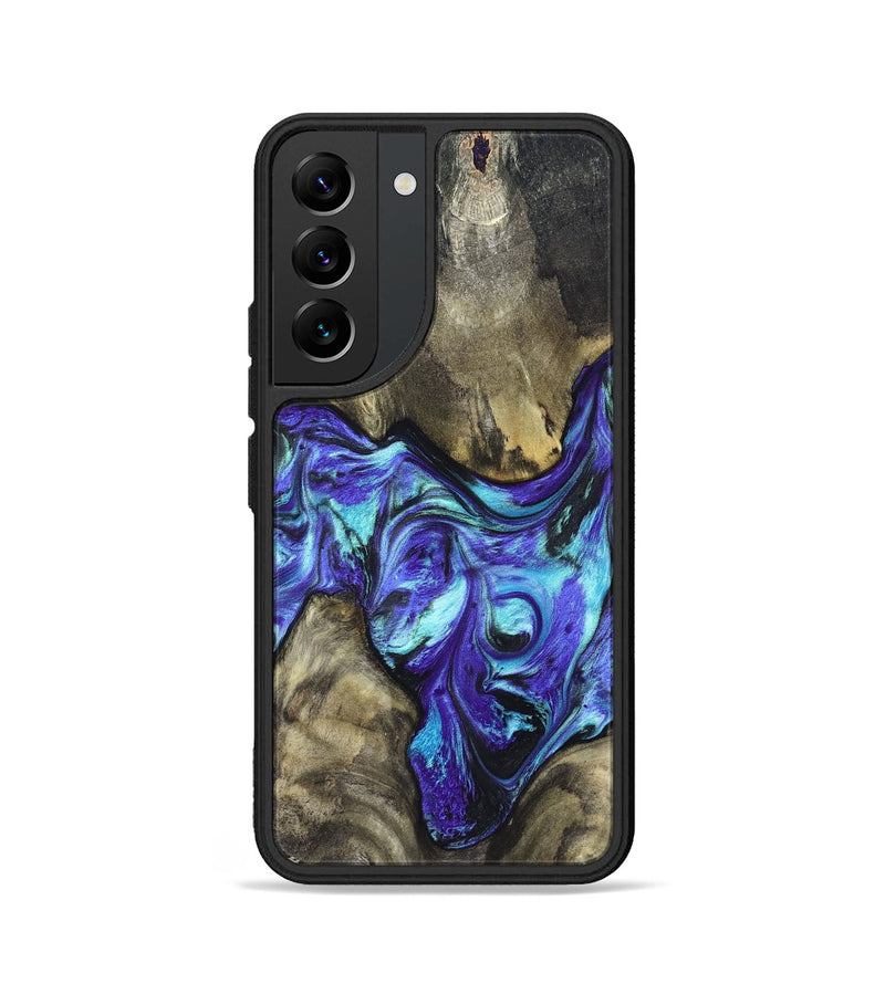 Galaxy S22 Wood Phone Case - Aziel (Purple, 820961)